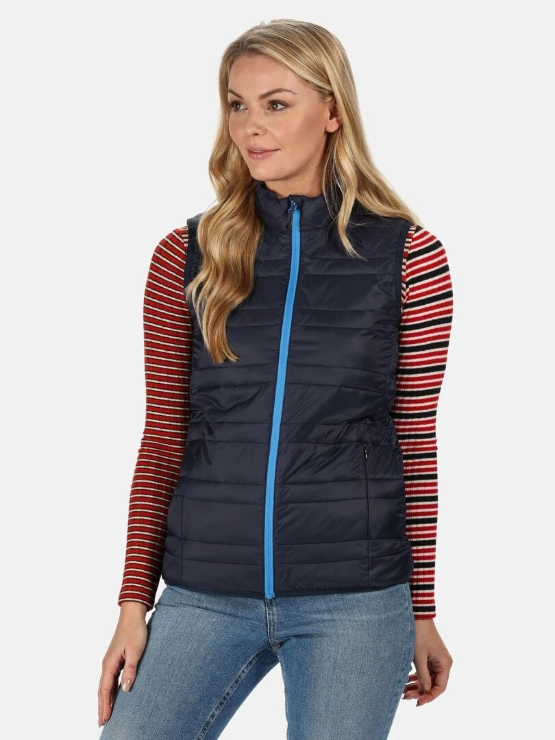 Regatta   Doudoune sans manches FIREDOWN   Bleu Bleu