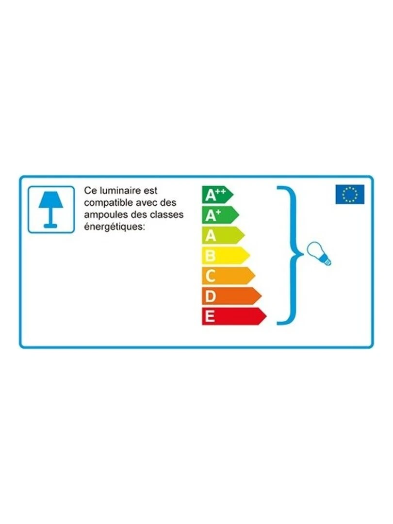 Lampe abat jour papier rotin 3 niveaux Beige