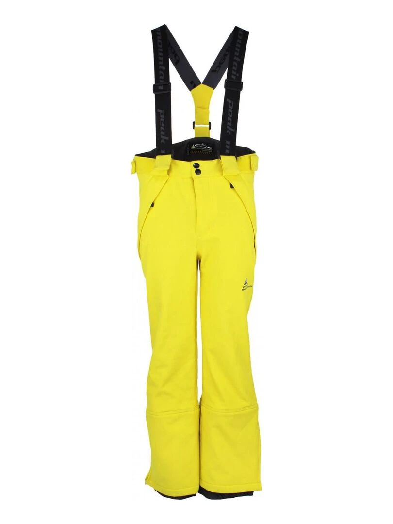 Pantalon de ski homme CASHELL PEAK MOUNTAIN Jaune