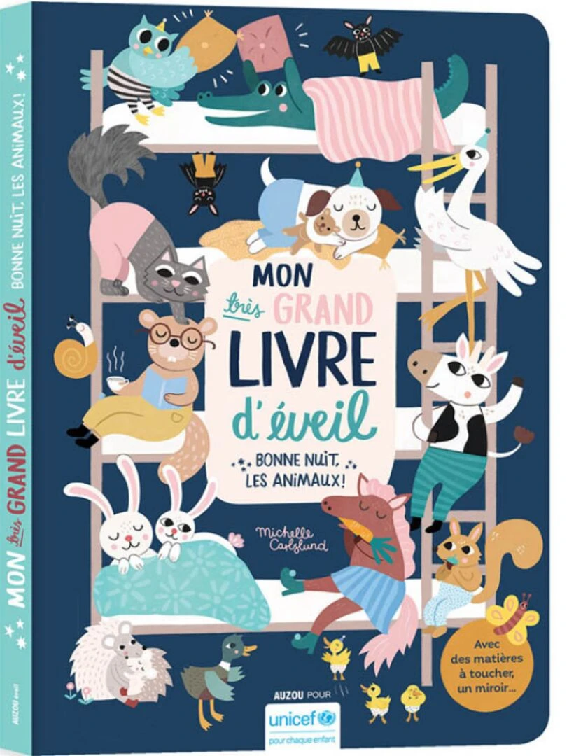 Livre Mon très grand livre d'éveil : Bonne nuit les animaux ! N/A