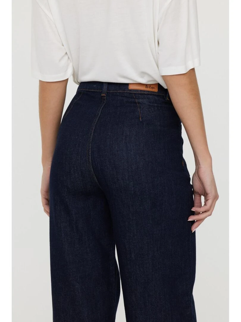 Lee Cooper   Jean coton flair JIDA   Bleu foncé