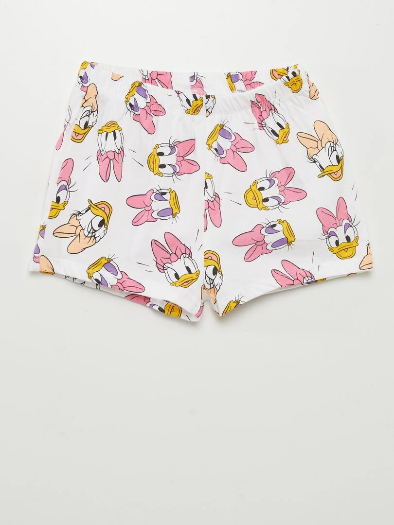 Pyjama court 'Disney'   2 pièces   Jaune