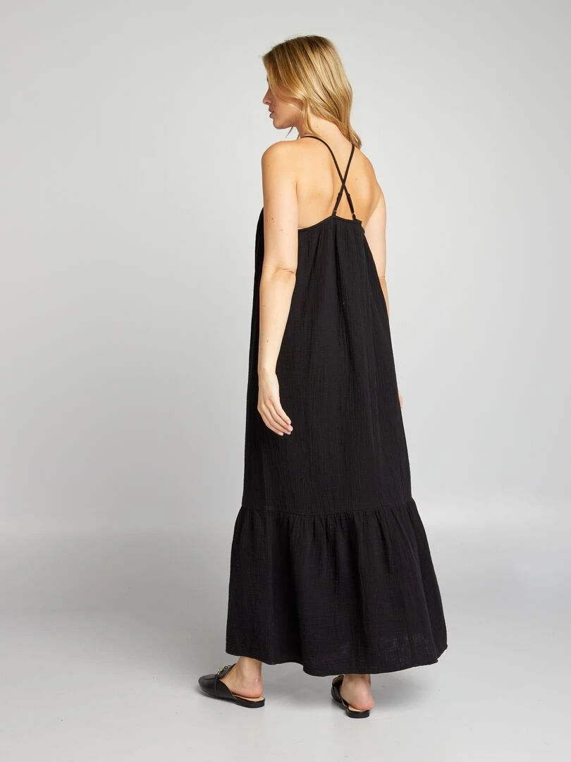 Robe longue noir