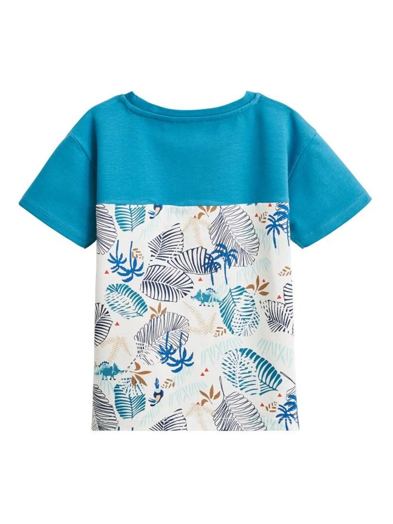 T shirt enfant Santorini Bleu
