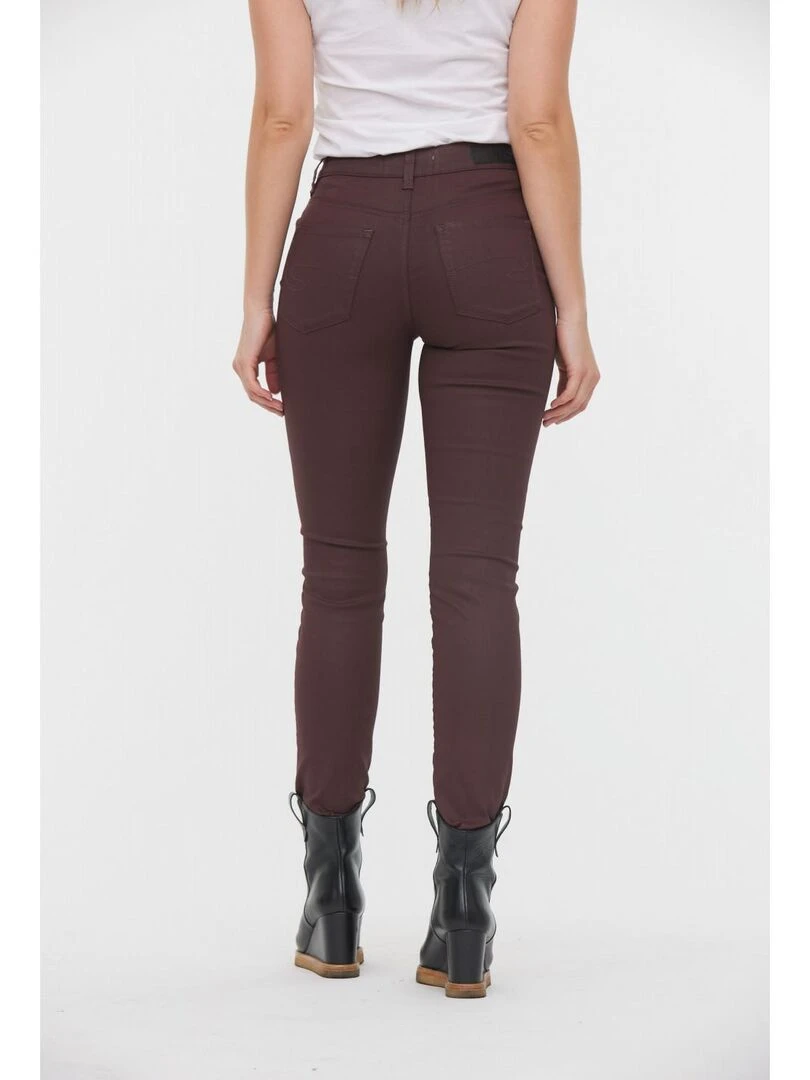 Lee Cooper   Jean coton slim LC135F   Bordeaux
