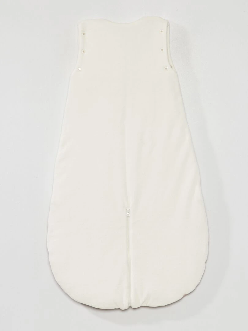 Gigoteuse en velours 'Petit Beguin'   TOG 3   Blanc