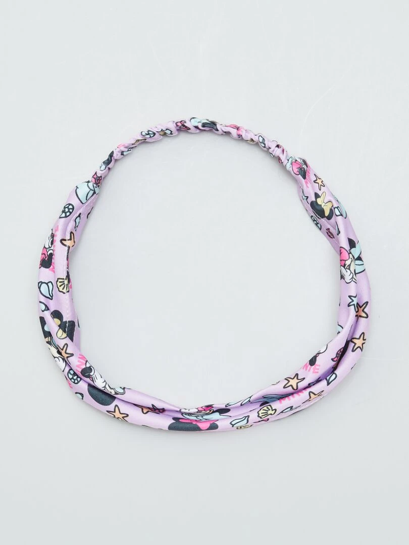Bandeau d'été élastique 'Minnie'   Violet