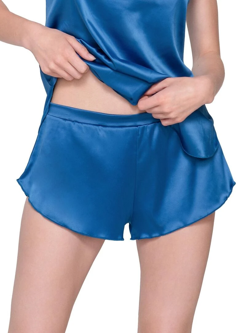 Short Bas pyjama Prestige Bleu