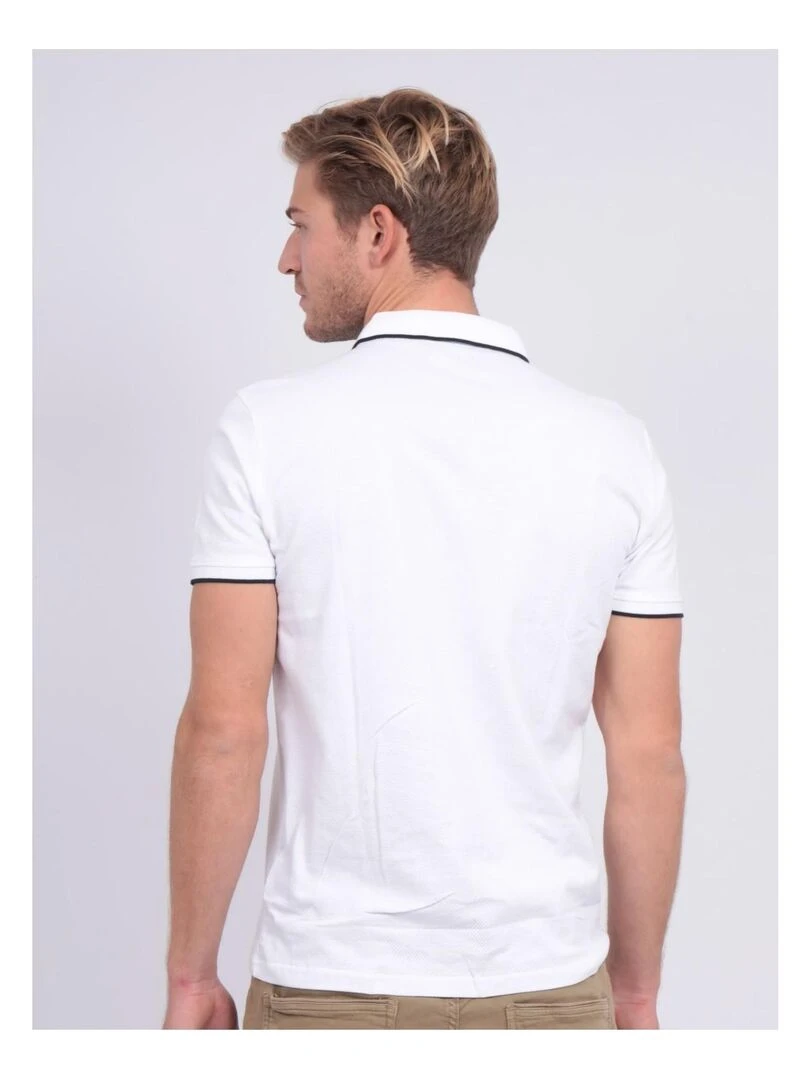 Polo pur coton PADOG Blanc