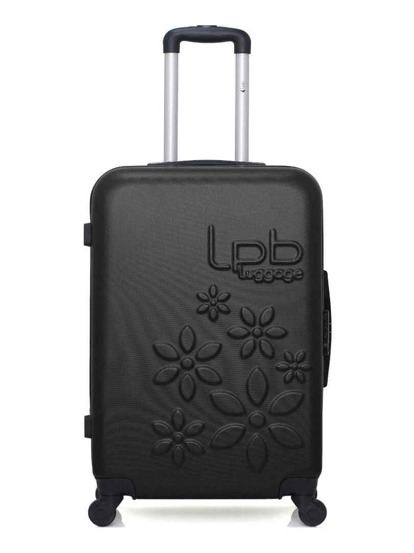 LPB LUGGAGE VALISE WEEKEND ABS ELEONOR 4 ROUES 65 CM Noir