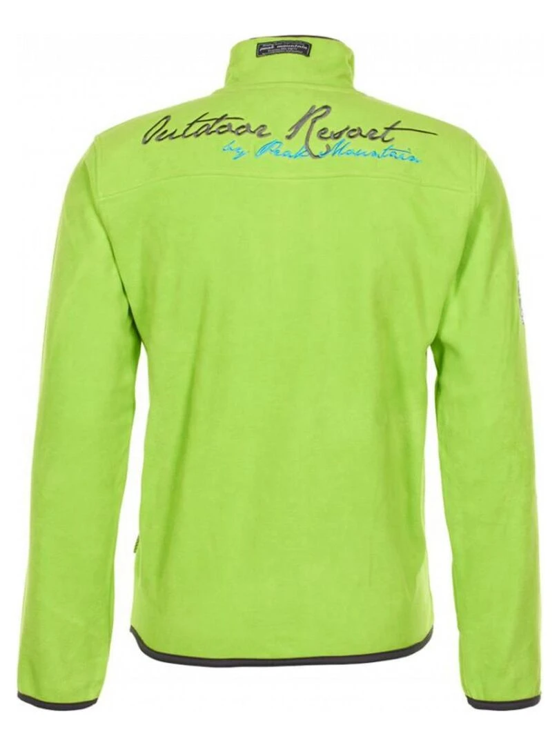 Blouson polaire homme CONAN   PEAK MOUNTAIN   Vert anis