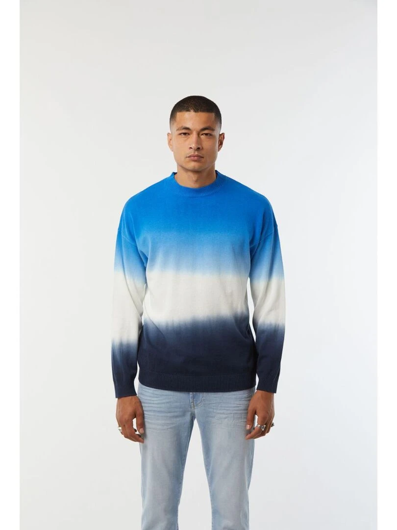 Lee Cooper Pull manches longues coton loose CLENT Bleu foncé