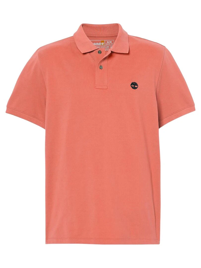 Polo Manche Courte Timberland Basic Orange