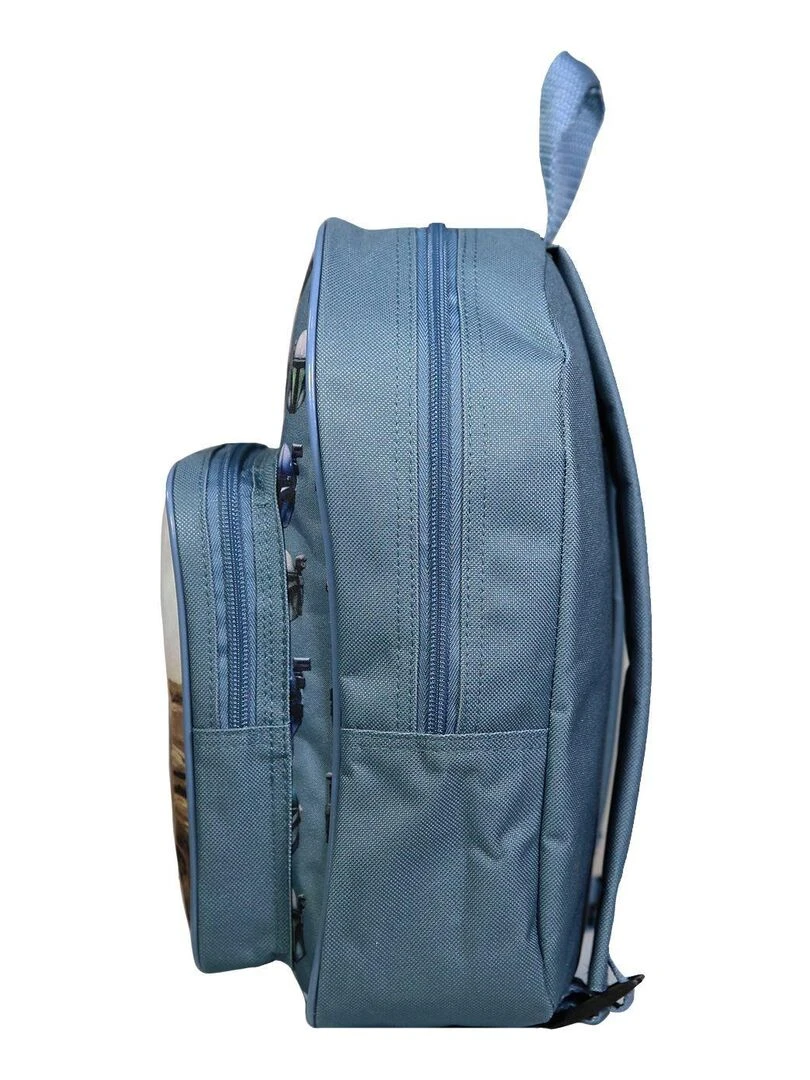 Sac à dos 31 cm avec poche Baby Yoda Star Wars / The Mandalorian Bleu et Beige Bagtrotter   Bleu