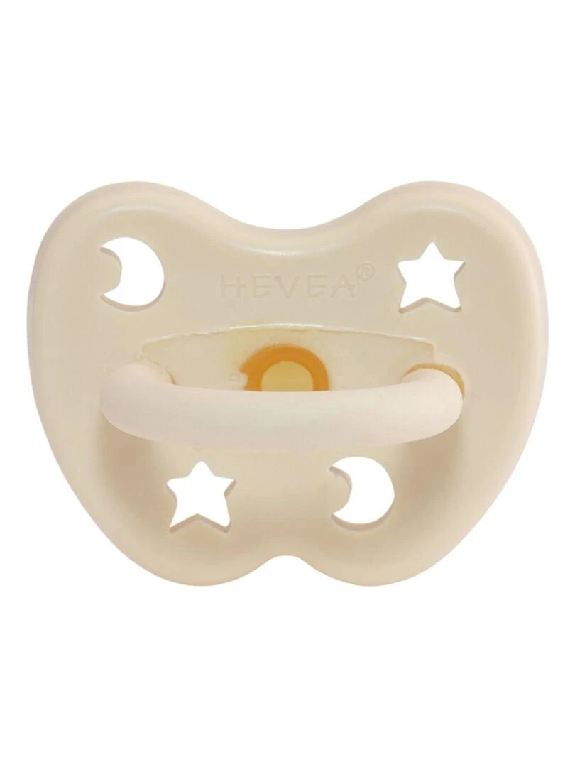 Tétine physiologique lune et étoiles Milky white 3 36 mois Multicolore