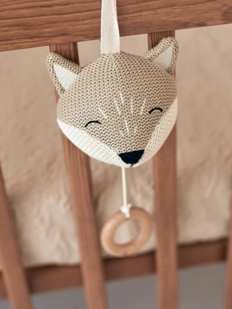 Peluche musicale Fox (14 cm)   Vert