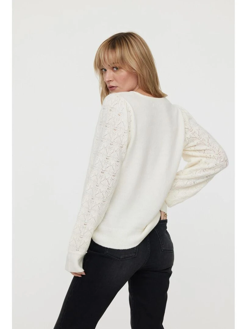 Lee Cooper Pull manches longues polyester regular CATI Beige
