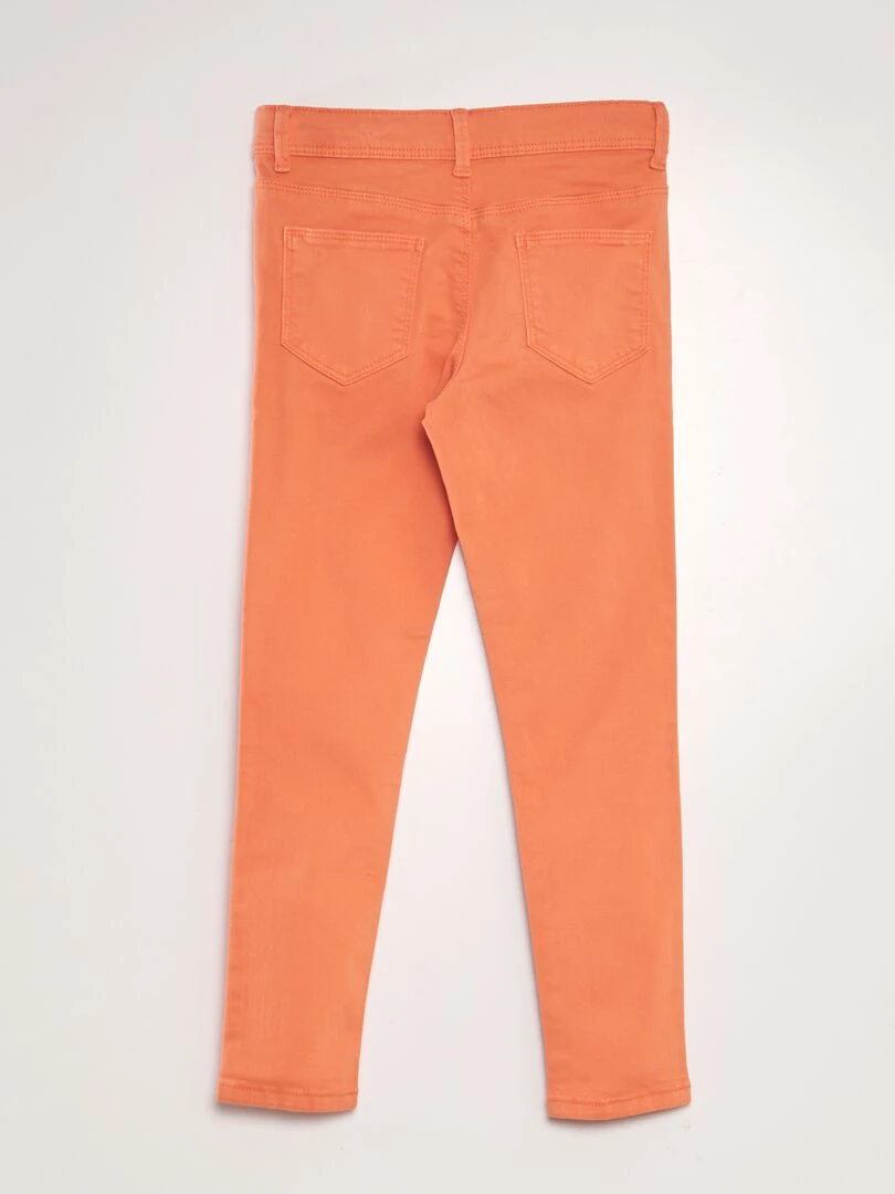 Jean skinny 5 poches Corail