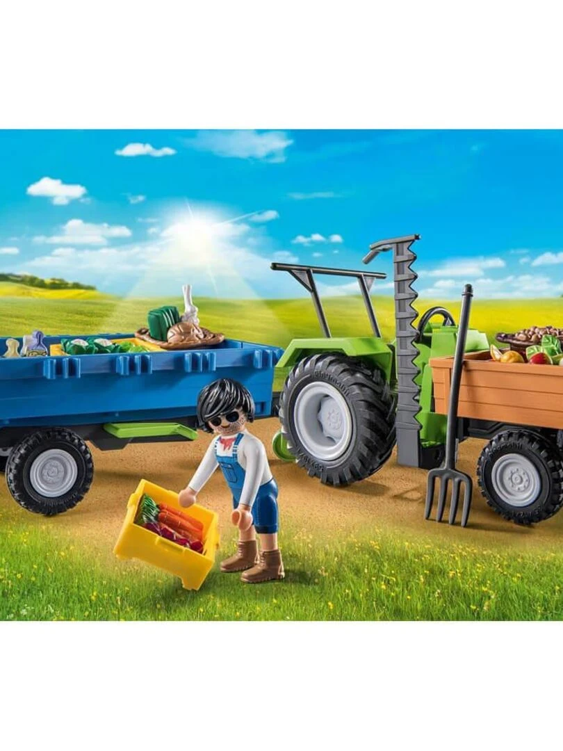 71249 La Ferme Tracteur avec remorque   N/A