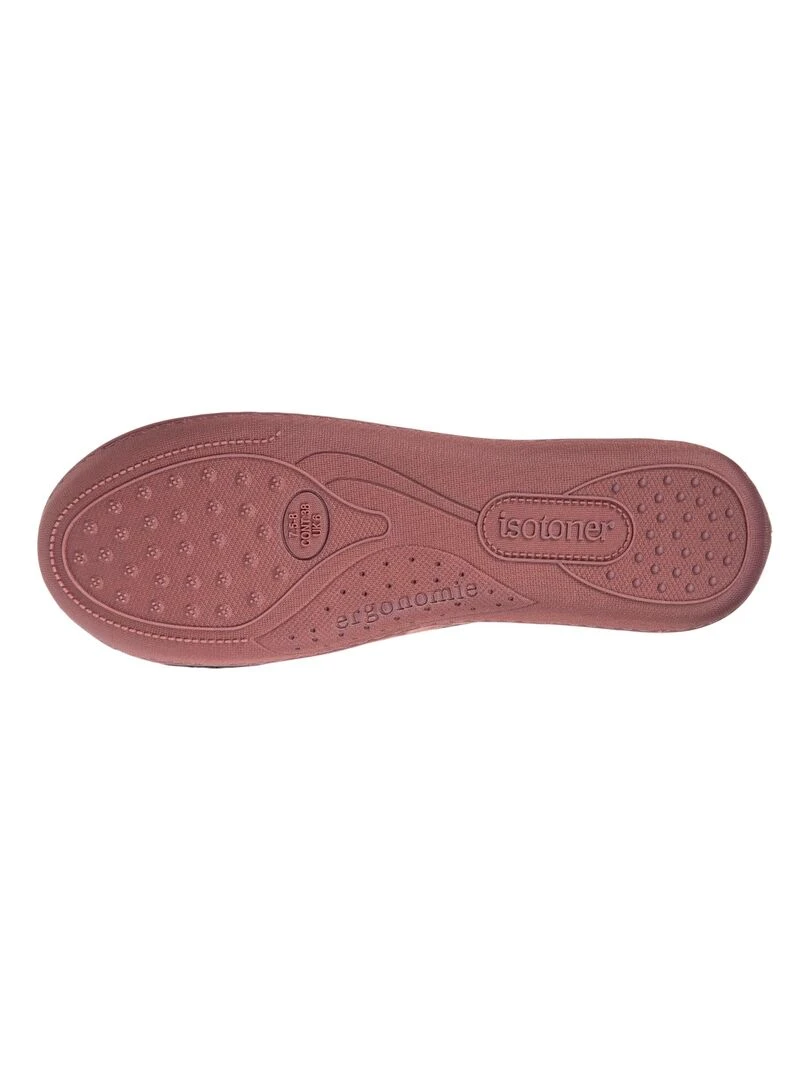 Chaussons charentaises Femme Blush   Rose