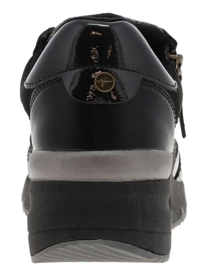 TAMARIS   Sneakers talon compensé moyen   Noir