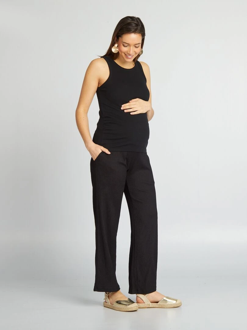 Pantalon de jogging grossesse 'Only Maternity' noir