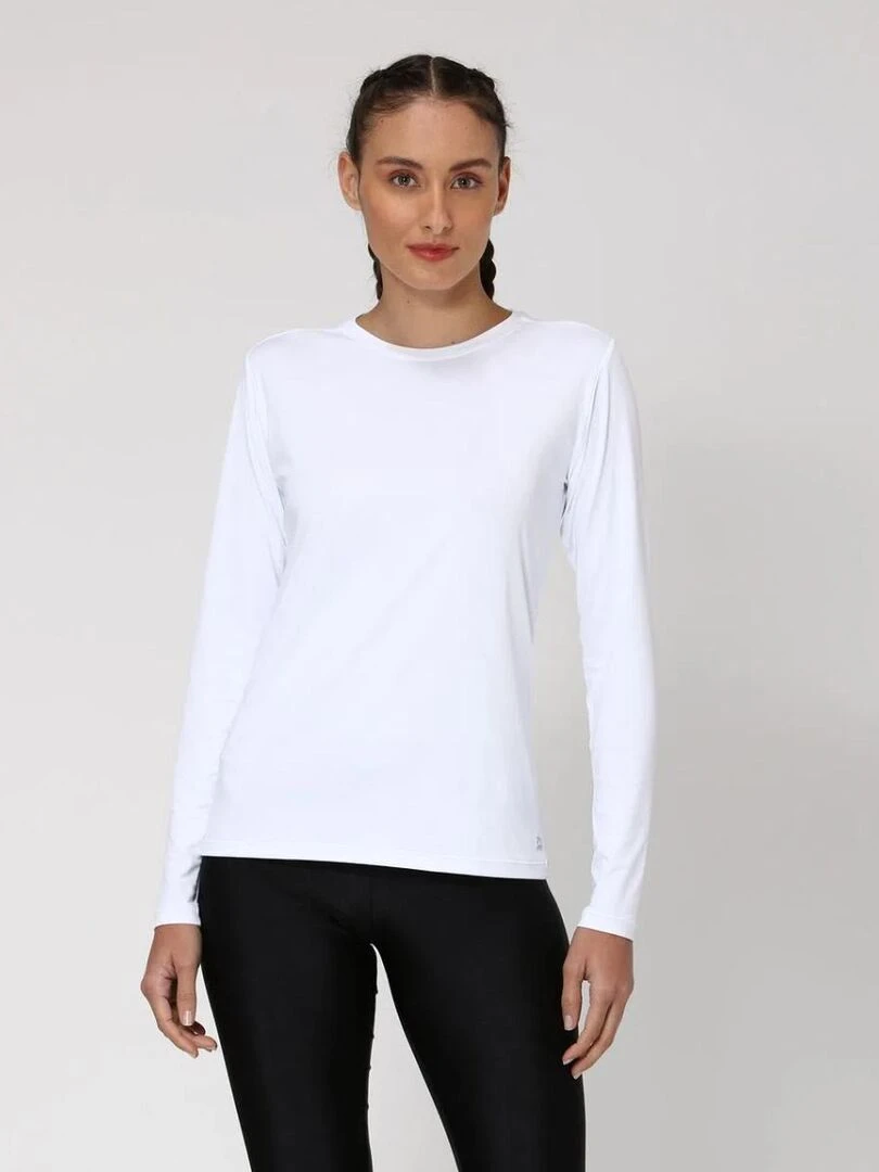 Rash Guard Classics UPF 50+ UV Line Blanc