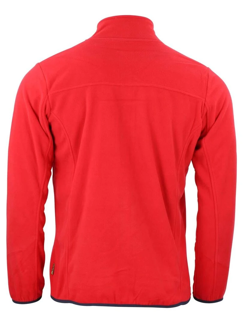 Blouson polaire homme CALON PEAK MOUNTAIN Rouge