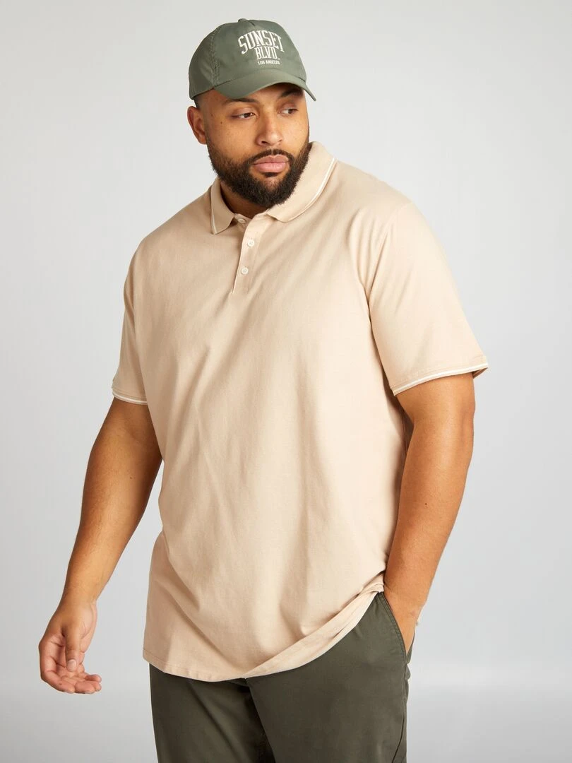 Pantalon chino slim L30   Beige