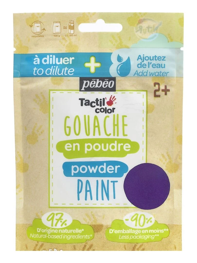 Gouache en poudre 100 g Violet N/A