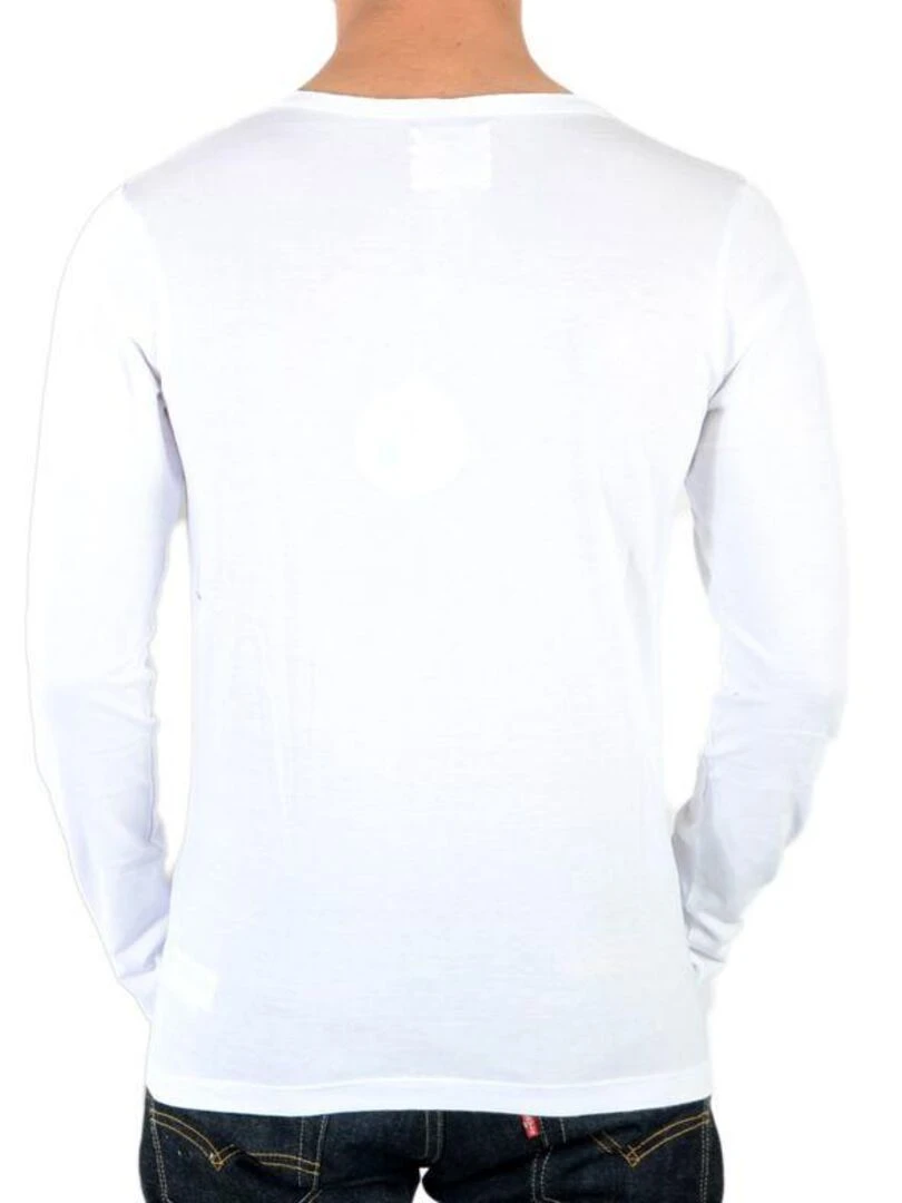 Tee Shirt Little Eleven Paris Kate LS Kate Moss Mixte Garçon  Fille  Blanc M99   Blanc