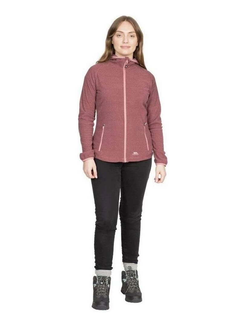 Trespass   Veste polaire JENNINGS   Gris Vert