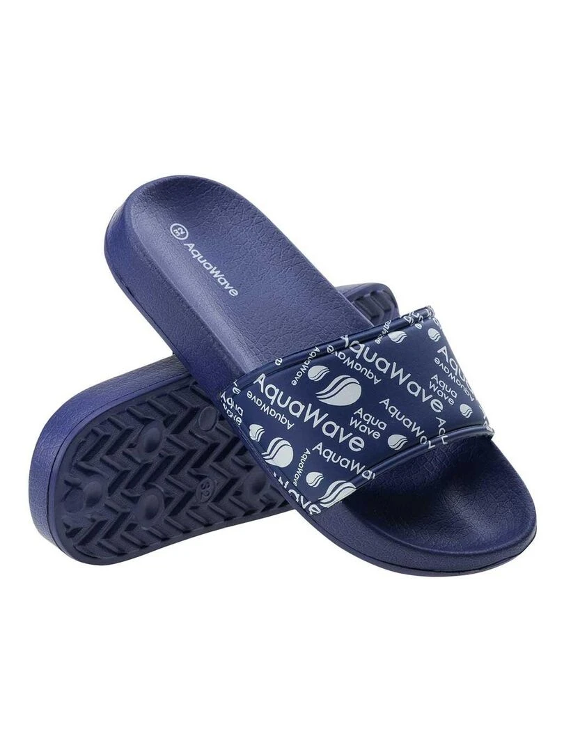 Aquawave   Claquettes MIRI   Bleu Bleu marine Blanc