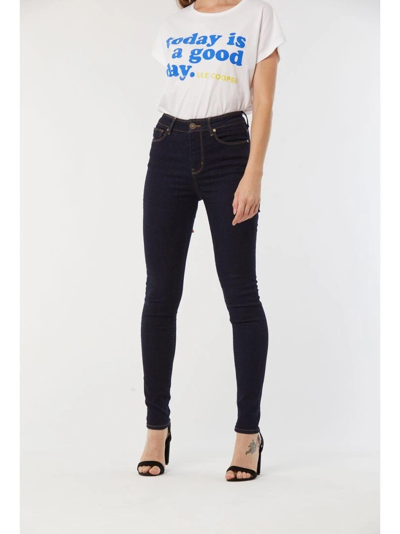 Lee Cooper   Jean coton boot cut JUNELLE   Bleu