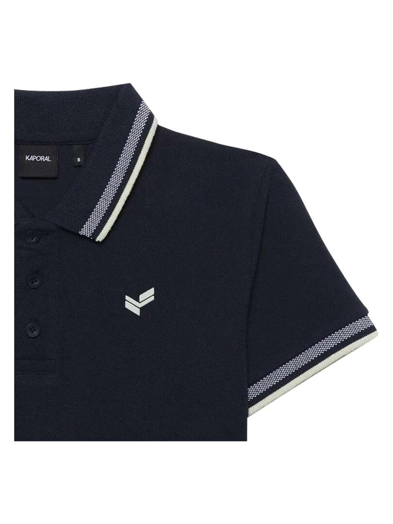KAPORAL   Polo en maille piqué   Bleu marine