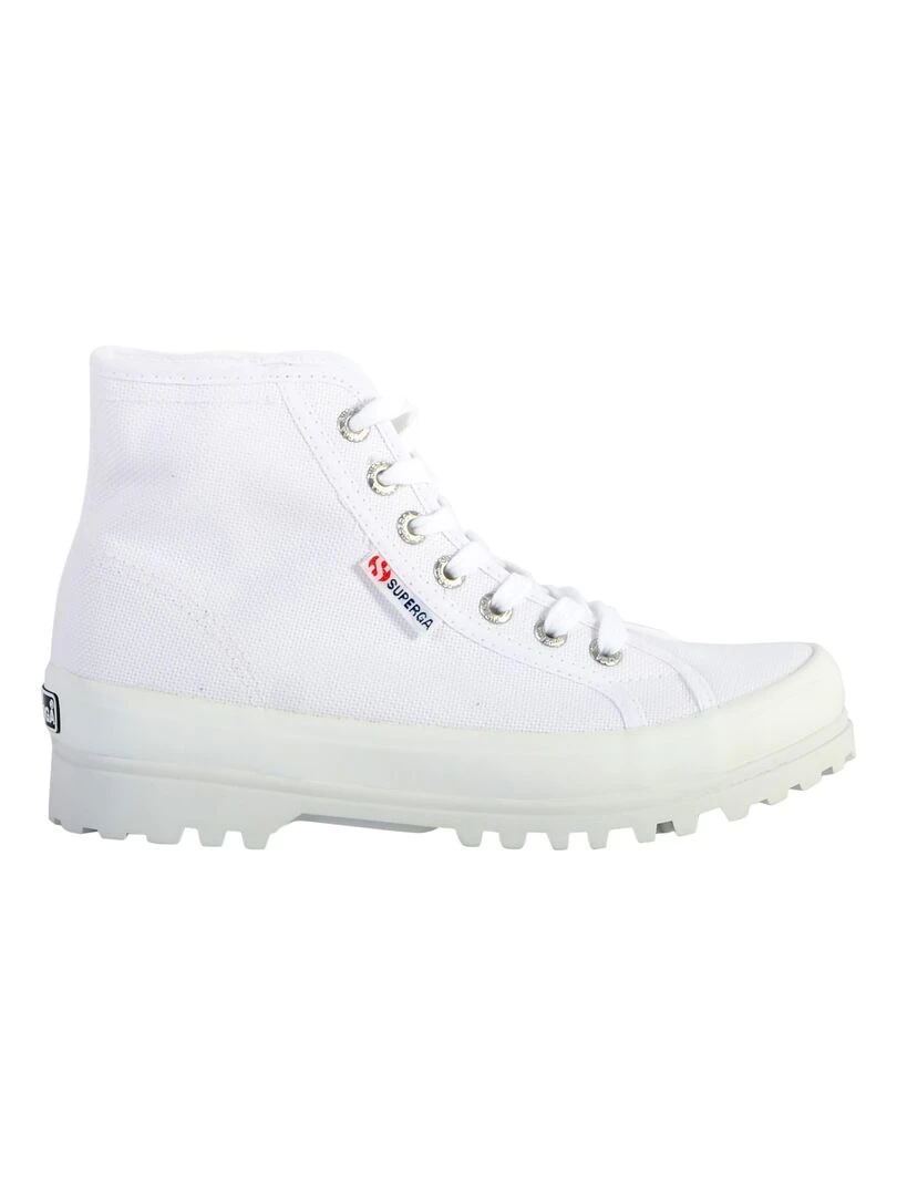 Basket Montante Superga Alpina Blanc