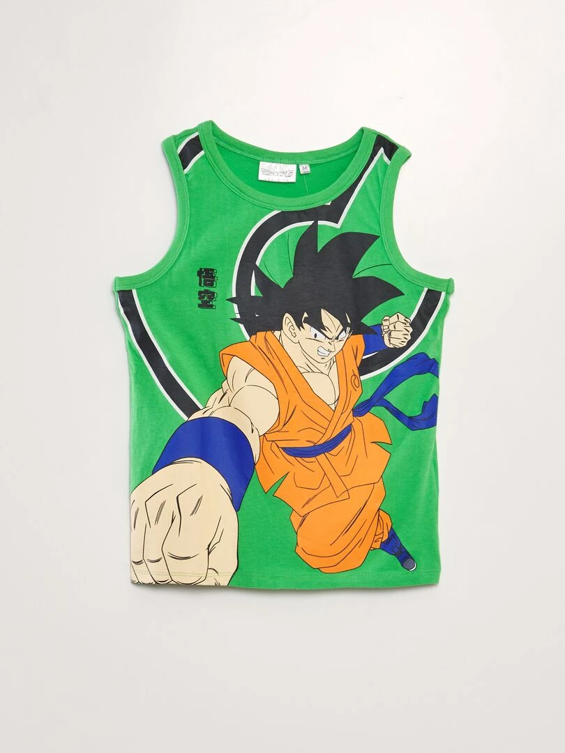 Débardeur 'Dragon ball' Vert