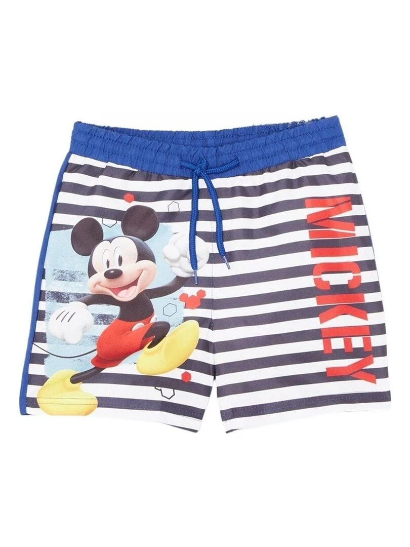 Disney Short De Bain garçon imprimé Mickey Bleu marine