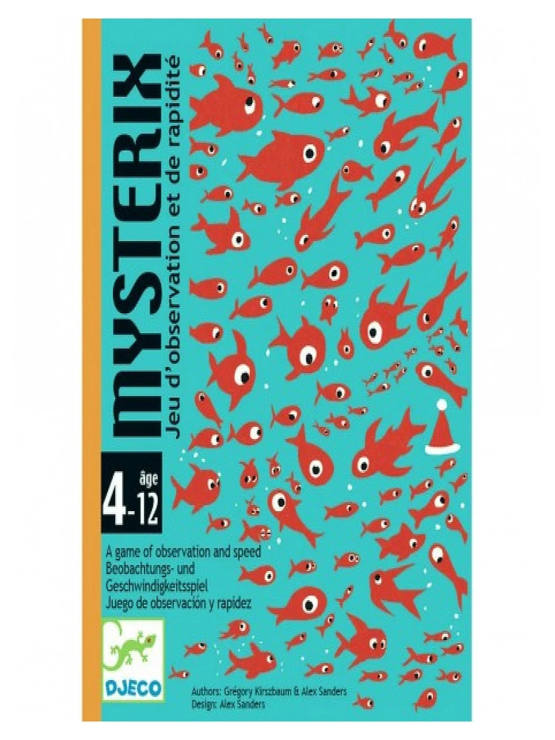 Jeu De Cartes D Observation Et Rapidite Mysterix N/A