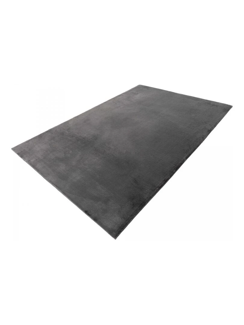 Tapis salon SUPERSOFT   gris anthracite