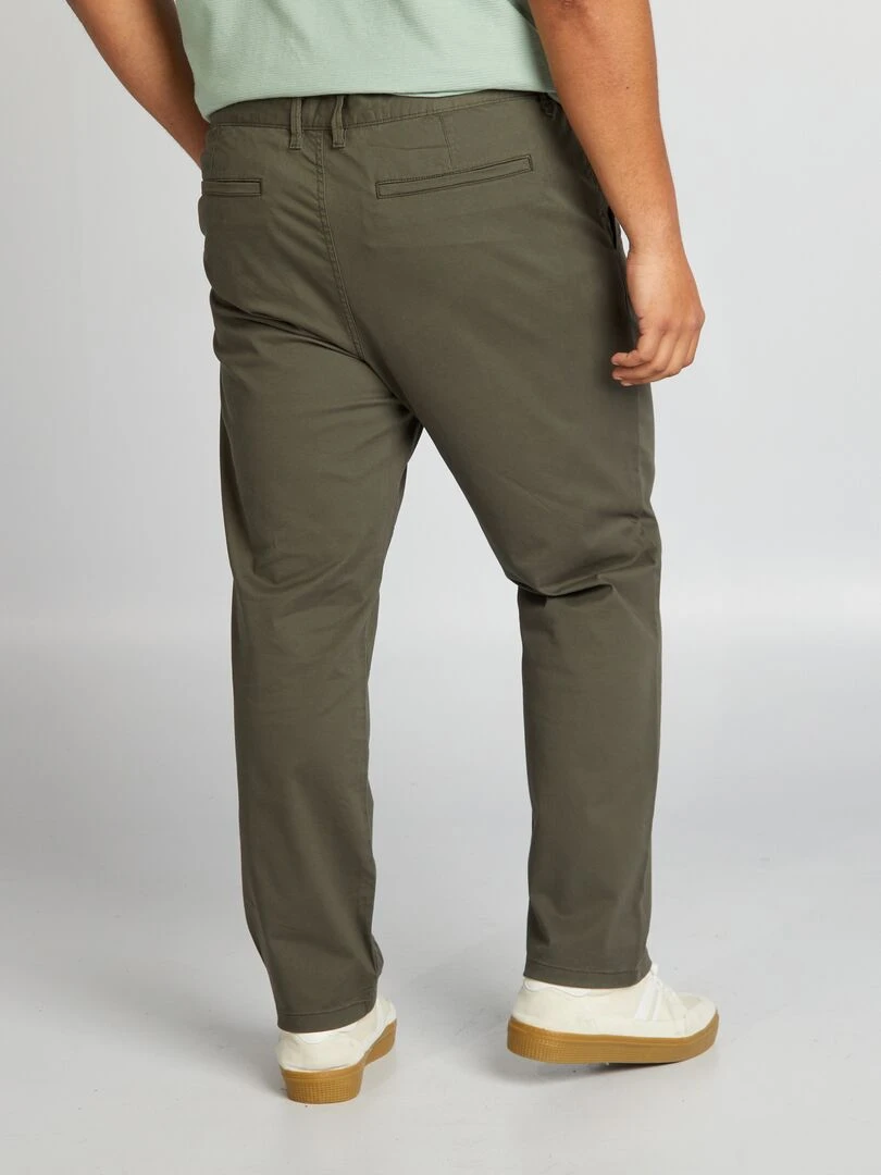 Chino slim   L34   Kaki