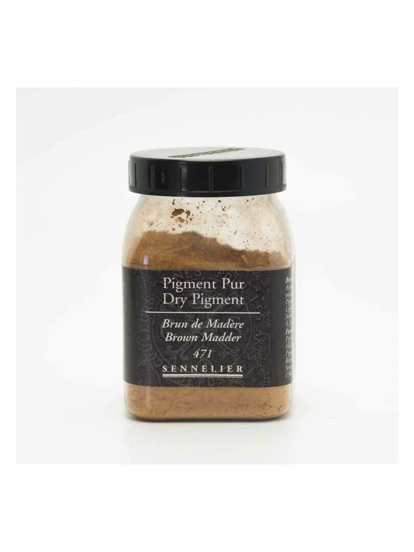 Pigment pour création de peinture pot 150 g Brun de madère N/A