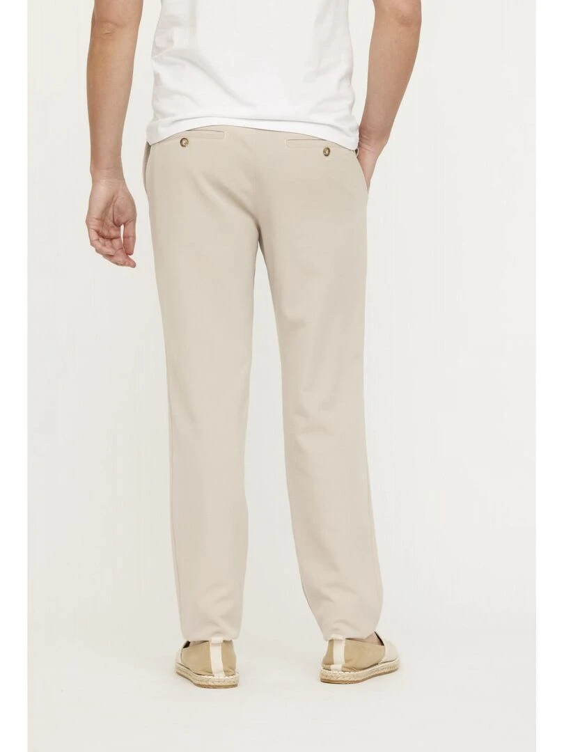 Lee Cooper   Pantalon coton straight GLANCE   Beige argile