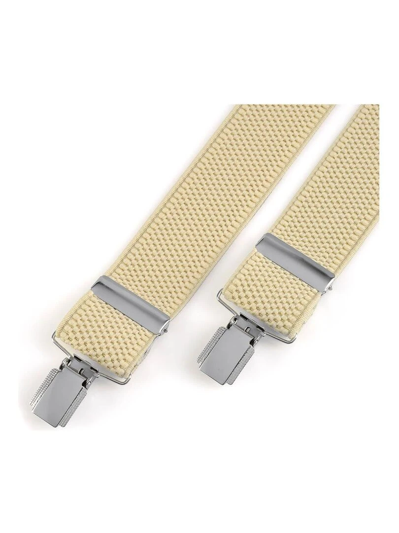 Bretelles Rudy Fabriqué en Europe Beige