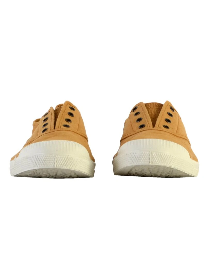 Tennis à lacet Natural World   Jaune