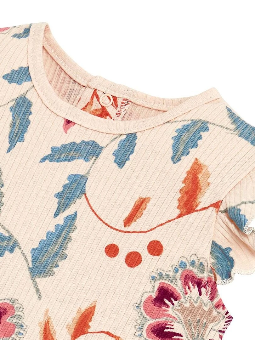 T shirt fille Jodhpur   Ecru