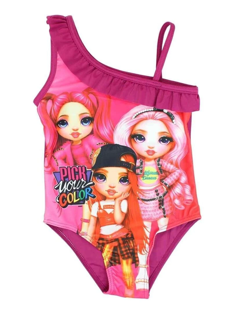 Rainbow High Maillot De Bain fille imprimé Rainbow High Rose fushia