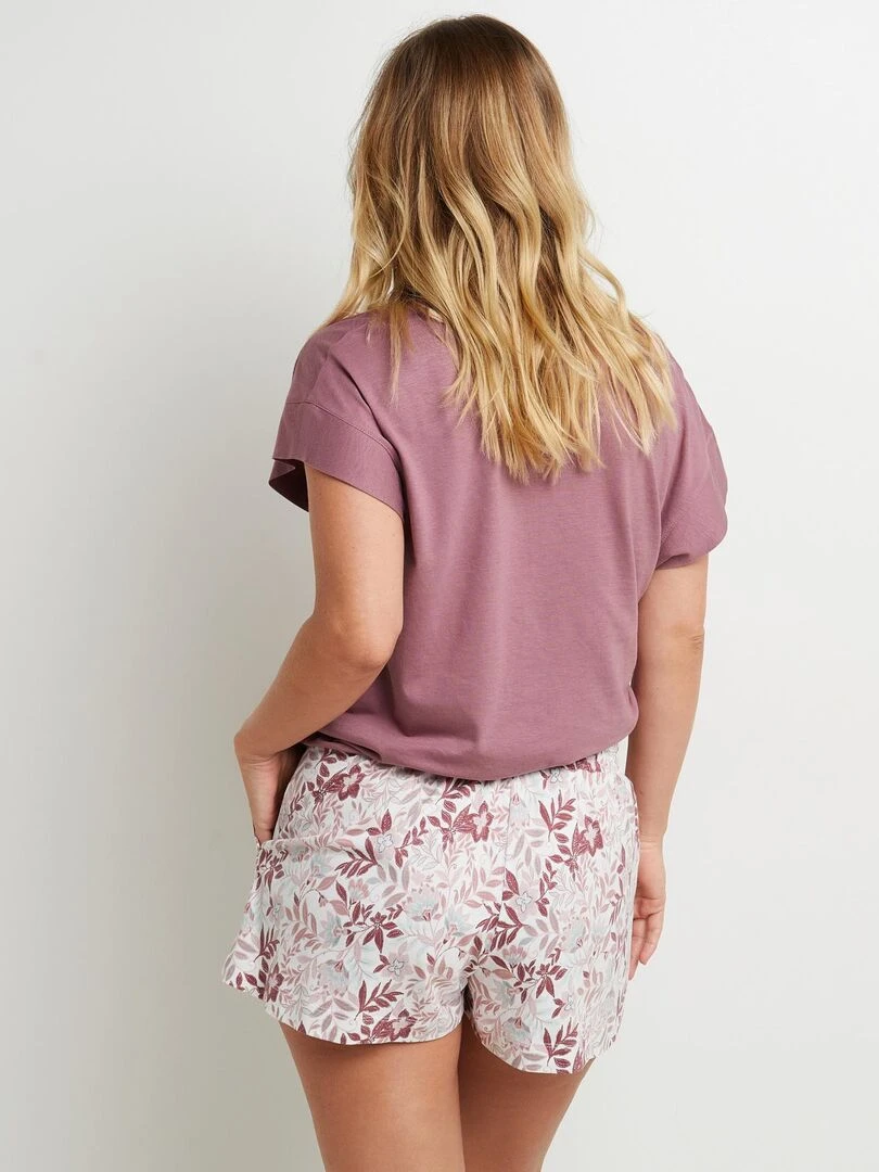 Short Douceur RougeGorge Lingerie Violet