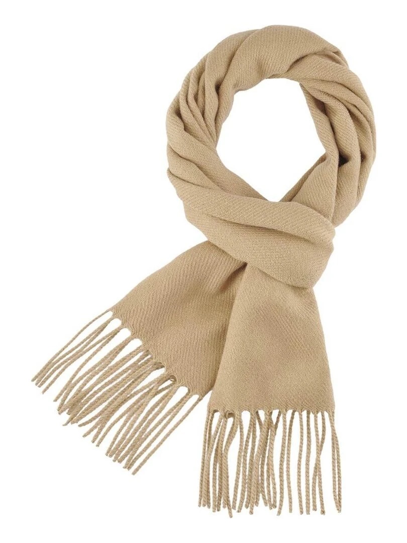 Echarpe Fely Fabriqué en France Beige clair
