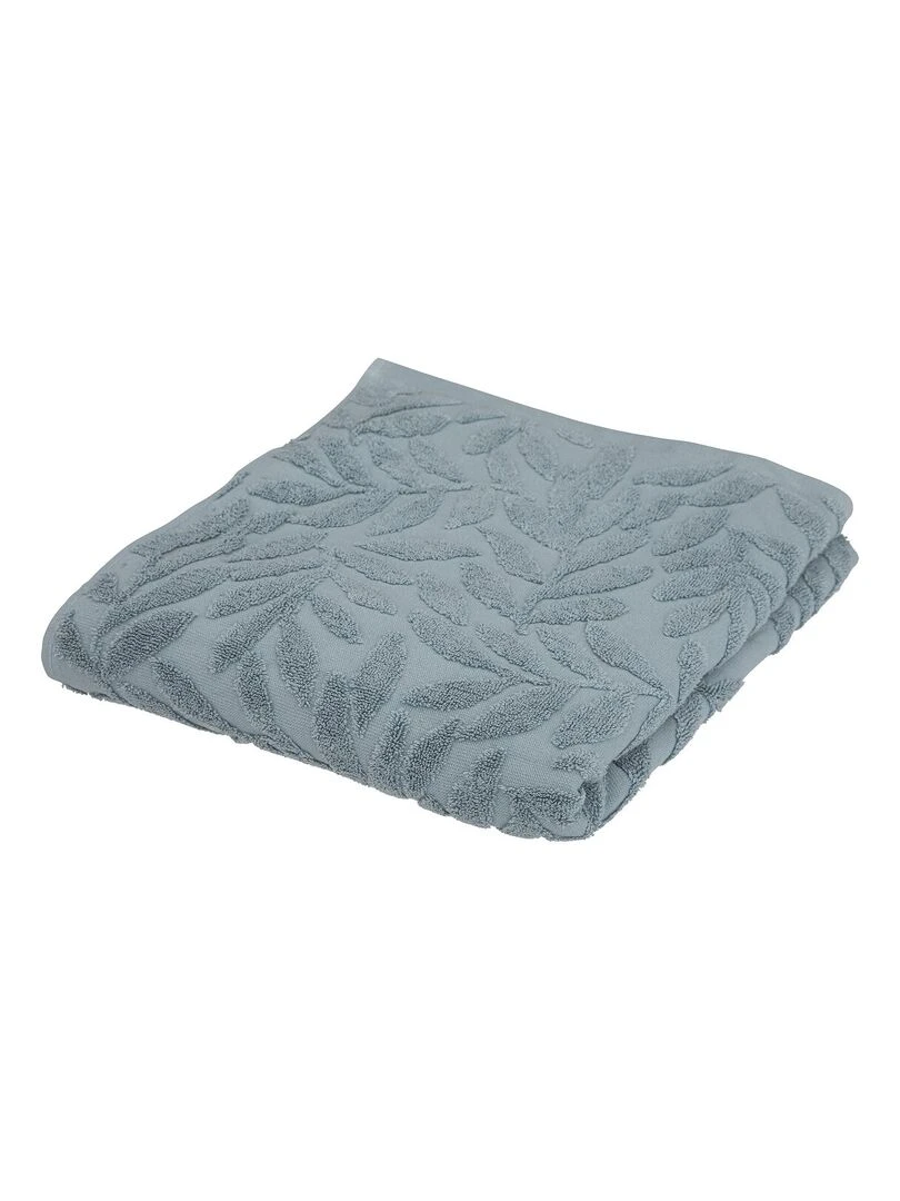 Drap de bain tencel Ciselle Bleu